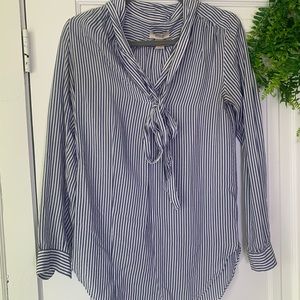 Loft striped blouse